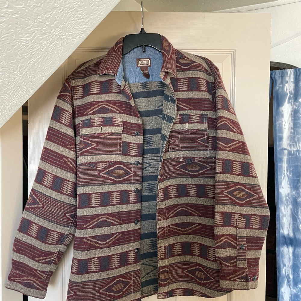 Wool Blend Aztec Jacket